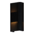 Load image into Gallery viewer, Rampart 11.75" LED Outdoor Sconce - Black Finish