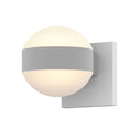 Load image into Gallery viewer, Reals Dome Up/Down Light Outdoor Wall Sconce - Textured White