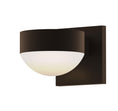 Load image into Gallery viewer, Reals Plate/Dome Outdoor Wall Sconce - Textured Gray