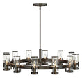 Load image into Gallery viewer, Reeve Large Chandelier - Black Oxide Finish