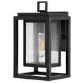 Load image into Gallery viewer, Republic Small Outdoor Wall Sconce - Black Finish