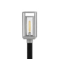 Load image into Gallery viewer, Republic Outdoor Post Light - Satin Nickel