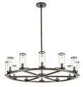 Load image into Gallery viewer, Revolve 33" Chandelier - Urban Bronze Finish