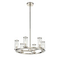 Load image into Gallery viewer, Revolve 17" Chandelier - Polished Nickel Finish
