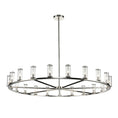 Load image into Gallery viewer, Revolve 61" Chandelier - Polished Nickel Finish