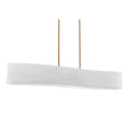 Load image into Gallery viewer, Rhiannon LED Linear Pendant - Aged Brass Finish