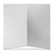 Ridgeline Outdoor LED Wall Sconce - White