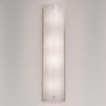 Load image into Gallery viewer, Rimelight Large Wall Sconce - Satin Nickel Finish Frosted Glass