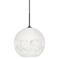 Load image into Gallery viewer, Rocky Pendant Light White/Bronze