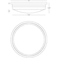 Load image into Gallery viewer, Roderick 17-Inch Flush Mount - Diagram