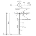 Load image into Gallery viewer, Rotaire LED Floor Lamp - Diagram