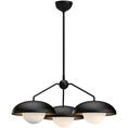 Load image into Gallery viewer, Rubio Chandelier - Matte Black Finish