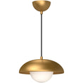 Load image into Gallery viewer, Rubio Small Pendant - Aged Gold Finish