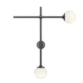 Load image into Gallery viewer, Sabon LED 2 Light Wall Sconce - Satin Black Finish