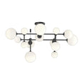 Load image into Gallery viewer, Sabon Semi Flush Mount - Satin Black Finish