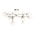 Load image into Gallery viewer, Sabon Semi Flush Mount - Satin Nickel Finish