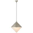 Load image into Gallery viewer, Sarnen Large Pendant - Burnished Silver Leaf
