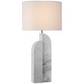 Load image into Gallery viewer, Savoye Left Table Lamp - White Marble