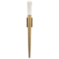 Load image into Gallery viewer, Scepter LED Wall Sconce - Aged Brass Finish