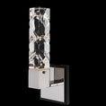 Load image into Gallery viewer, Serres LED Wall Sconce - Polished Nickel/Matte Black Finish