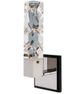 Load image into Gallery viewer, Serres LED Wall Sconce - Polished Nickel/Matte Black Finish