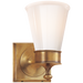 Siena Single Sconce - Hand-Rubbed Antique Brass Finish