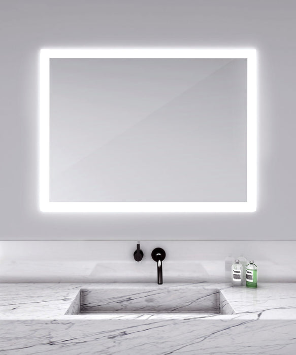 Silhouette 48" Rectangle Lighted Mirror