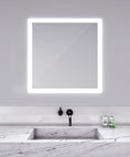 Load image into Gallery viewer, Silhouette 36" Square Lighted Mirror