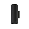 Load image into Gallery viewer, Silo Outdoor Wall Sconce - Black Finish