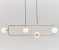 Load image into Gallery viewer, Sircle Linear Suspension - Champagne Gold Finish