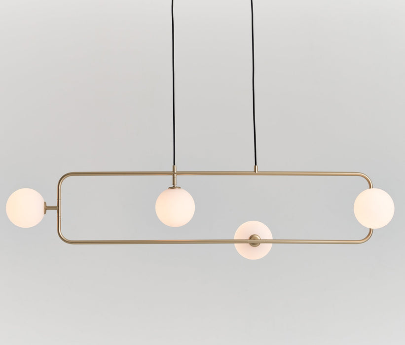 Sircle Linear Suspension - Champagne Gold Finish