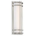 Load image into Gallery viewer, Skyscraper 18" LED Outdoor Wall Light - Stainless Steel Finish
