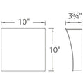 Load image into Gallery viewer, Slide LED Wall Sconce - Diagram