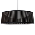 Load image into Gallery viewer, Solis 36" LED Drum Pendant - Black