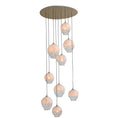 Load image into Gallery viewer, Sonoma 9-Light Pendant - Brushed Brass Finish