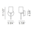 Load image into Gallery viewer, Spillray LED Wall Sconce - Diagram