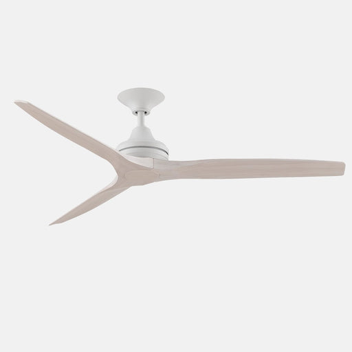 Spitfire Ceiling Fan - Matte White Finish with White Wash Blades