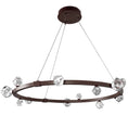 Load image into Gallery viewer, Stella LED Ring Chandelier - Flat Bronze