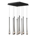Load image into Gallery viewer, Stillo Square Multi-Light Pendant - Black Finish