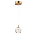Load image into Gallery viewer, Swank LED Mini Pendant - Natural Aged Brass