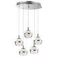 Load image into Gallery viewer, Swank LED 5-Light Pendant - Polished Chrome