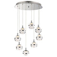 Load image into Gallery viewer, Swank LED 8-Light Pendant - Polished Chrome