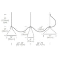 Load image into Gallery viewer, Swell String 3 Mixed Modular Suspension Light - Diagram