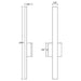 Sword Outdoor LED Wall Sconce - Diagram