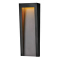 Load image into Gallery viewer, Taper Large LED Outdoor Wall Sconce - Textured Black Finish