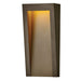 Taper Medium LED Outdoor Wall Sconce - Textured Oil Rubbed Bronze Finish