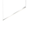 Load image into Gallery viewer, Thin-Line 96" Two-Sided LED Pendant - Bright Satin Aluminum