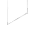 Load image into Gallery viewer, Thin-Line 72" Two-Sided LED Pendant - Bright Satin Aluminum