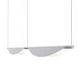 Load image into Gallery viewer, Tela LED Double Linear Suspension - Dove Gray Finish
