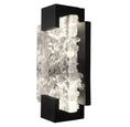 Load image into Gallery viewer, Terra 11.75" Outdoor/Indoor Wall Sconce - Hand Rubbed Black Iron with Clear Glass